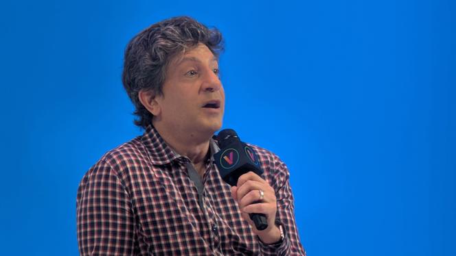 Lane Becker, président de la Wikimedia Enterprise, au salon VivaTech, le mercredi 11 juin 2025, à Paris.