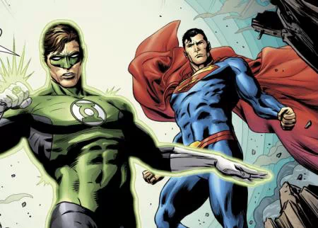 Green Lantern Superman