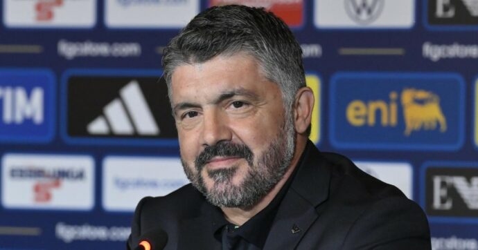 Gennaro Gattuso à la conférence de presse