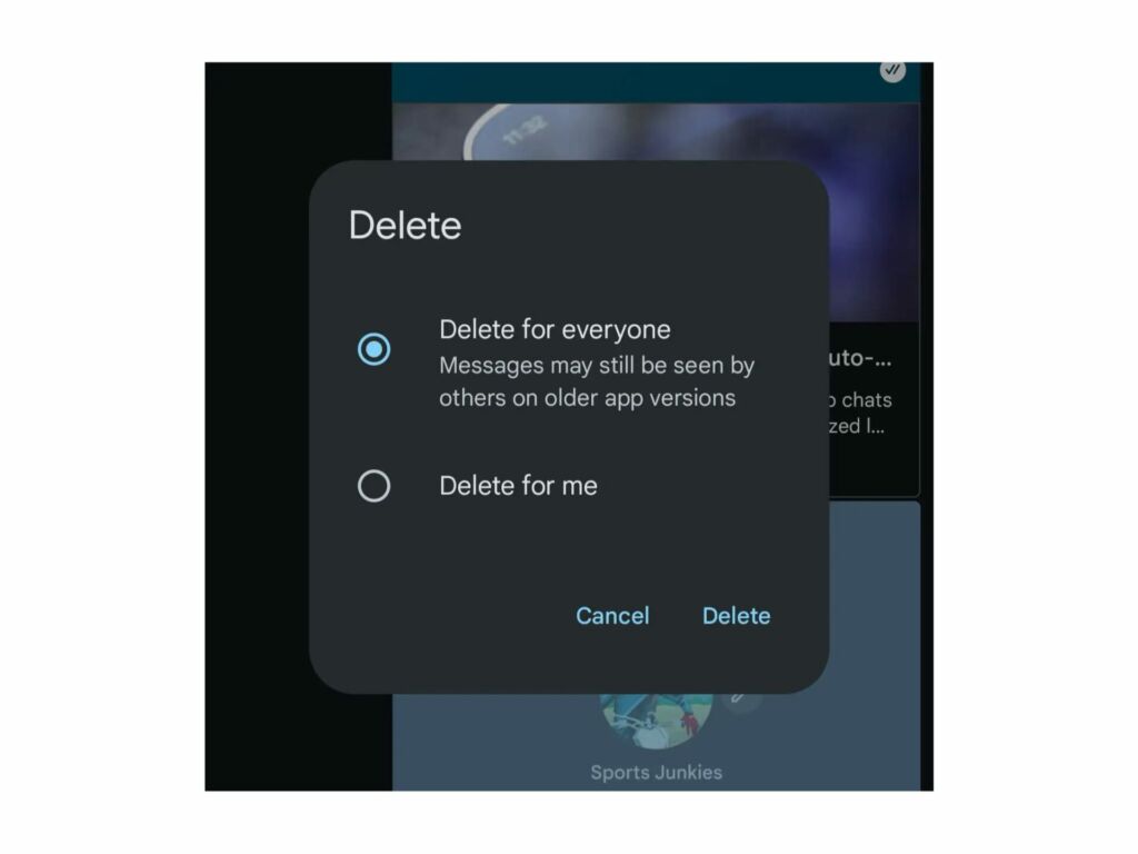 Google Messages suppression