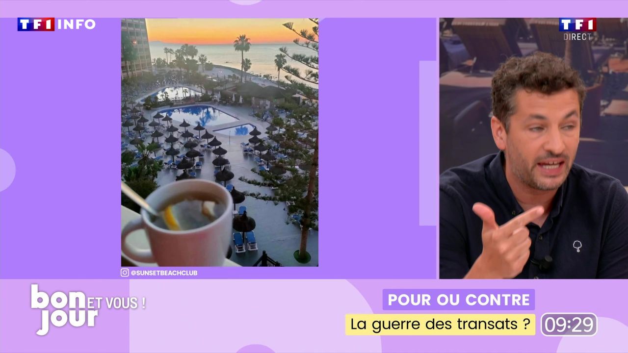 Vacances piscine, guerre des transats