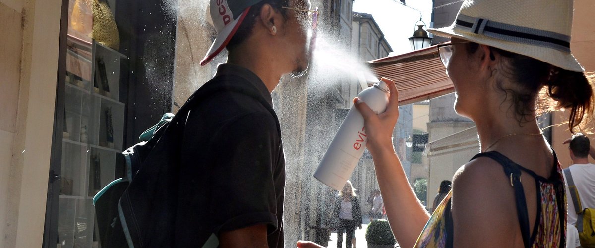 Image illustrant la canicule en France