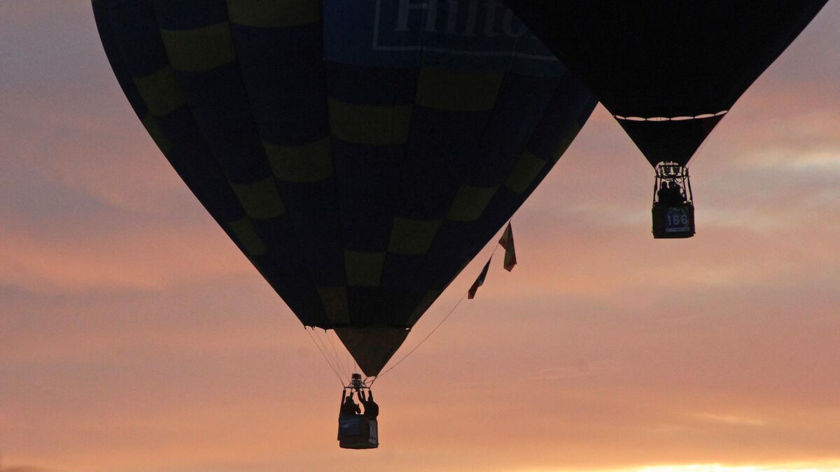 Montgolfière en flammes après un accident au Brésil
