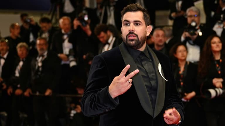 L'acteur français Artus lors de la 77e édition du Festival de Cannes, le 19 mai 2024.