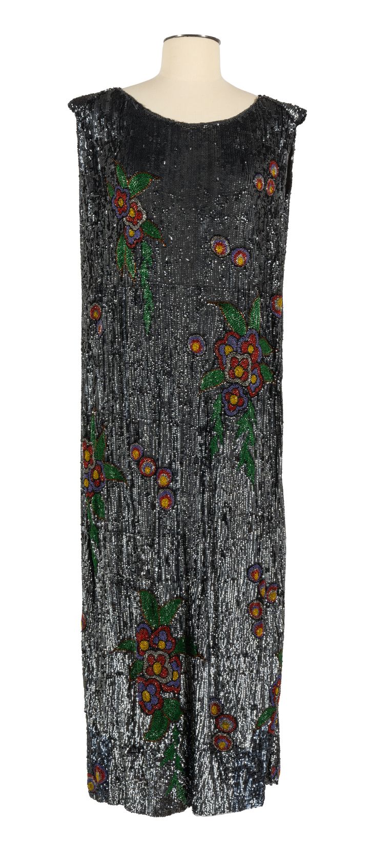 Raoul Dufy, robe à sequins Paul Poiret, du Musée Soieries Brochier, Lyon / Y.D. (NICOLAS RODET)