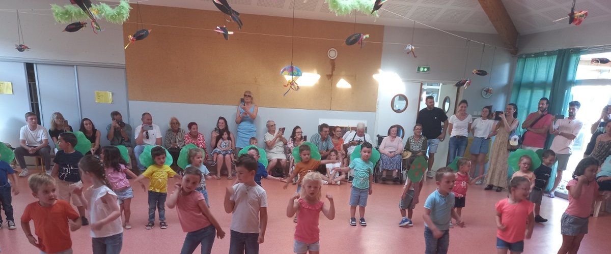 Fête de fin d’année et célébrations scolaires à Caixon