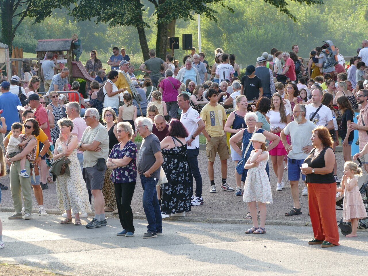 Concert festif lors de la fête de la musique à Saint-Manvieu-Bocage