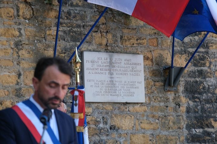 Grégory Doucet lors d'un discours