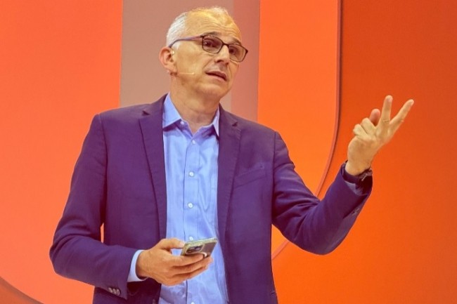 Emmanuel Grenier, chief digital officer de Carrefour, à l'occasion de Vivatech à Paris.