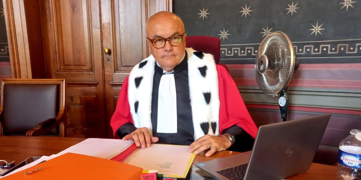 Photo de l’accusé lors du procès