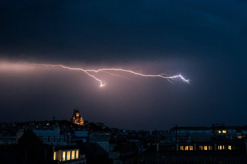 Dégâts causés par les orages en France
