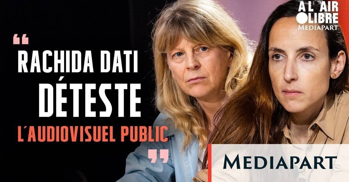 Manifestation contre la réforme de l'audiovisuel public