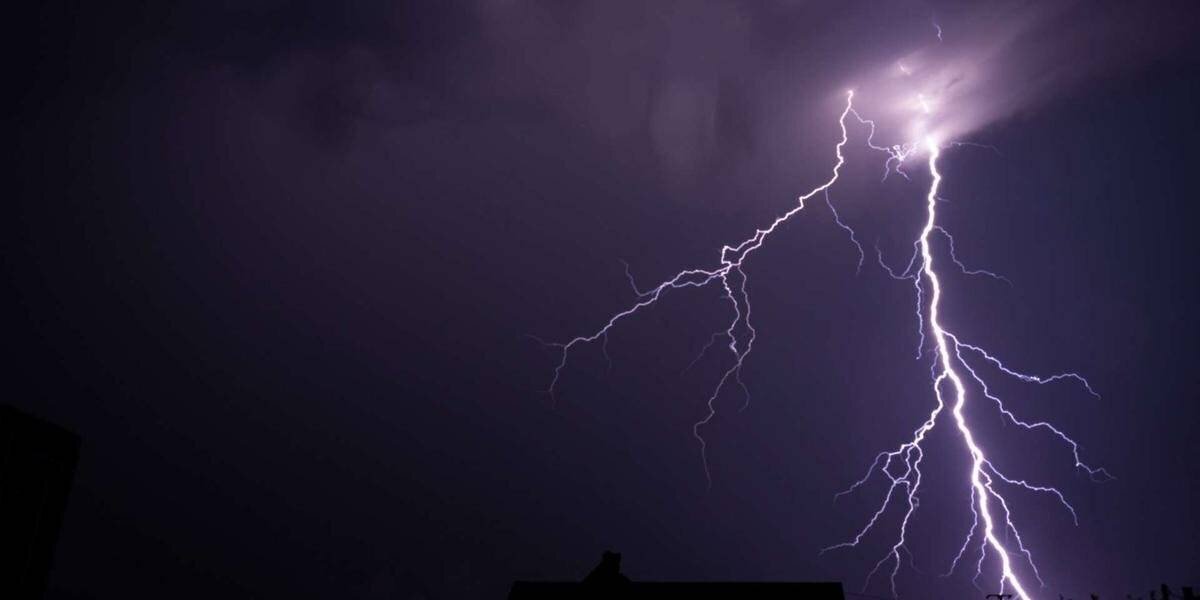 Victime frappée par la foudre lors d’un orage