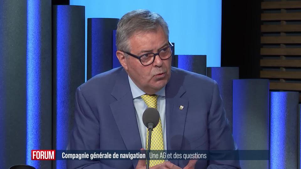 La Compagnie générale de navigation tient son AG sous fond de problèmes financiers majeurs: interview de Marc-Olivier Buffat