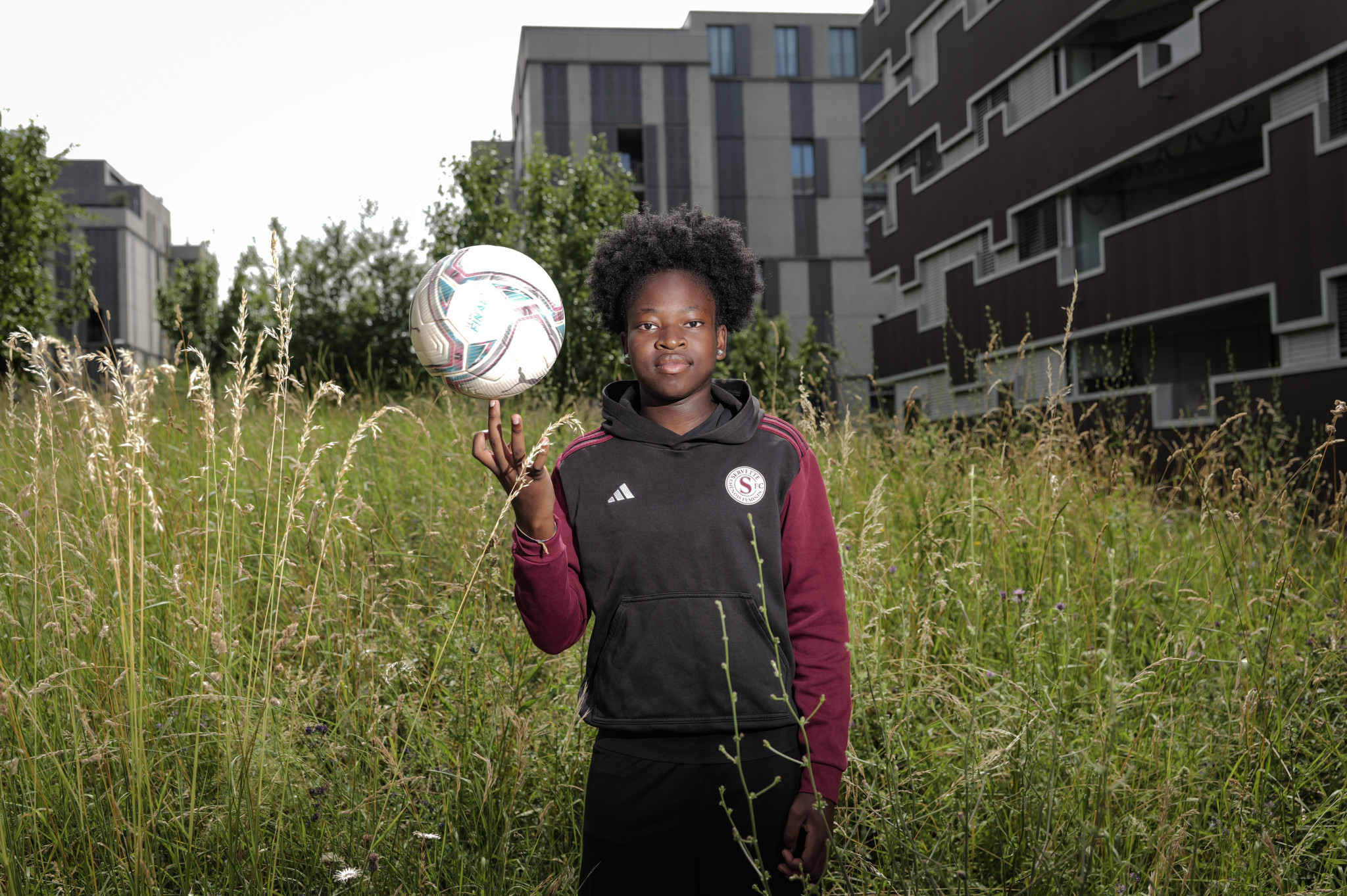 Clélia Nkoa Bekono, joueuse de foot