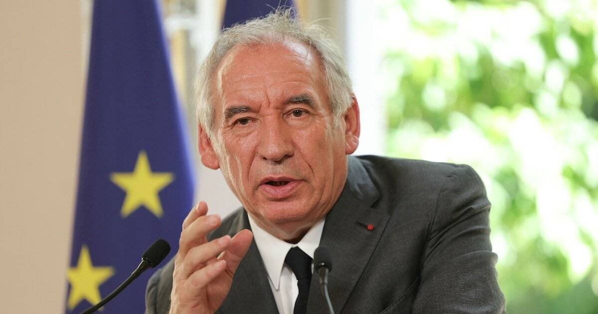 Le Premier ministre François Bayrou lors d'une conférence de presse suite aux discussions de plusieurs mois sur la réforme des retraites avec les partenaires sociaux, à l'Hôtel Matignon à Paris, le 26 juin 2025.