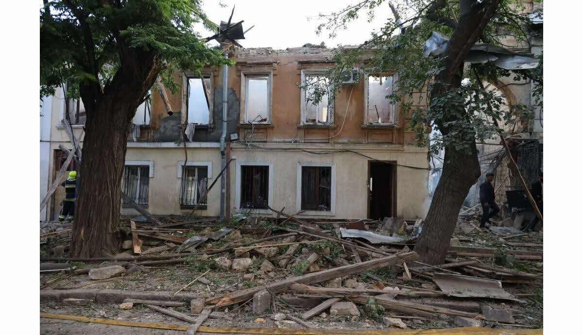 Attaque à Odessa : victimes et décombres