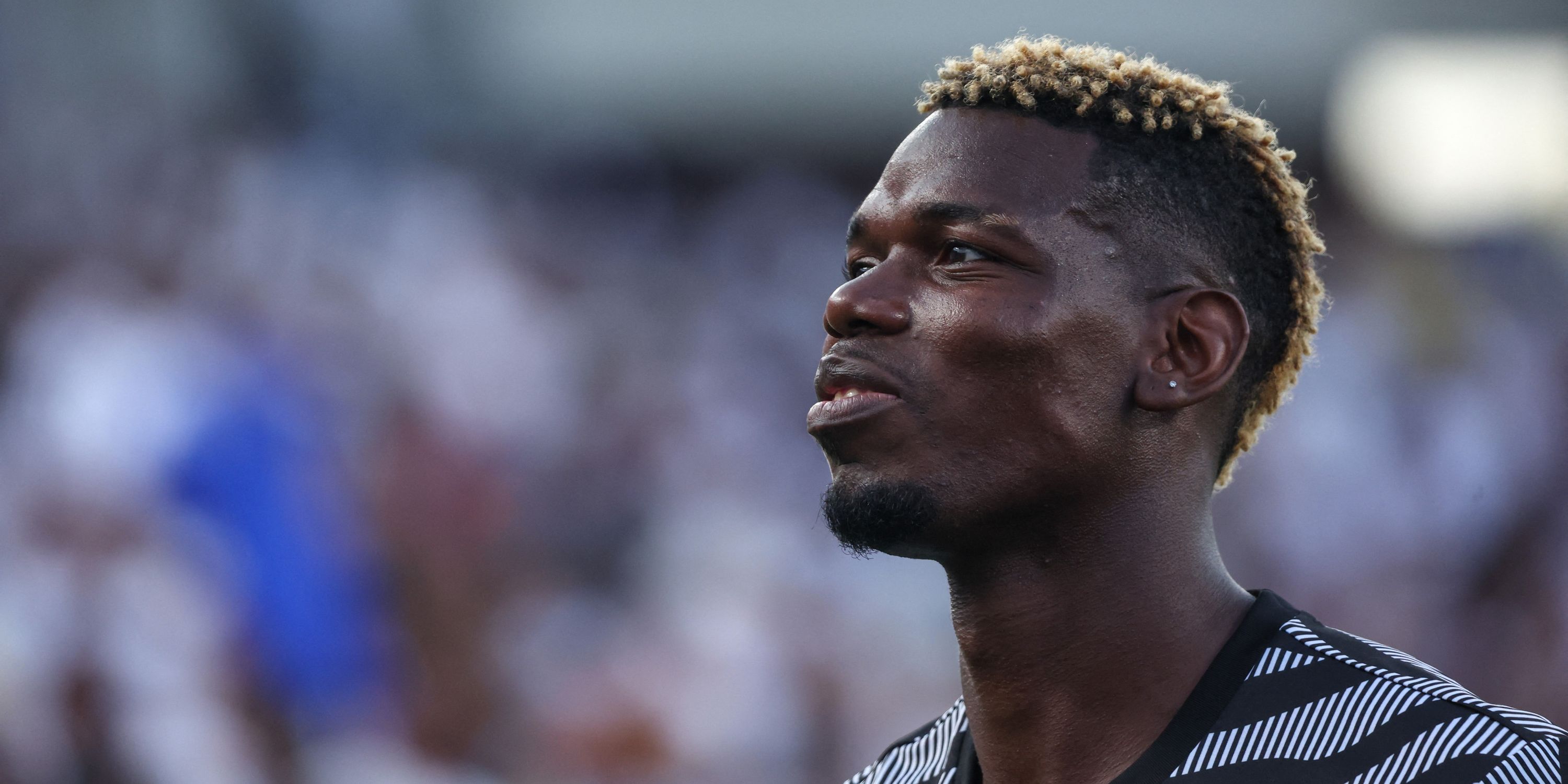 Paul Pogba lors de sa présentation à l’AS Monaco