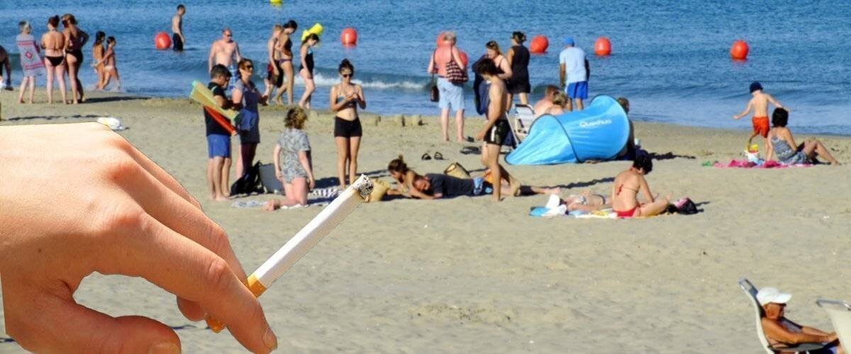 Plage interdite de fumer en France