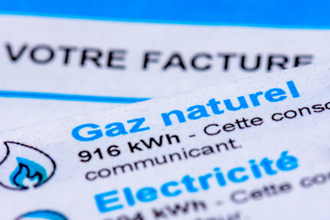 factures de gaz