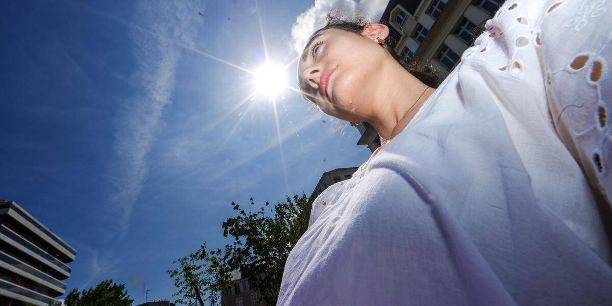 Chaleur extrême en France, images de la canicule