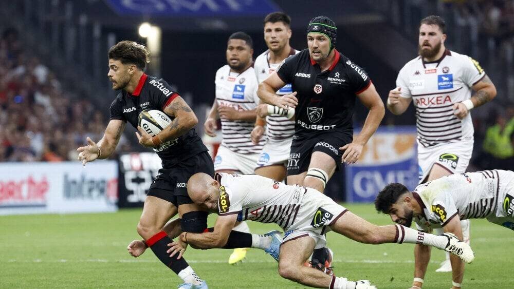 Match intense entre Toulouse et Bordeaux-Bègles