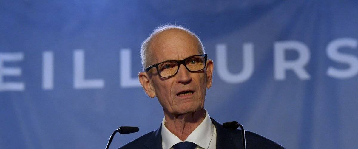 Pierre Soujol lors d’un événement municipal à Lunel