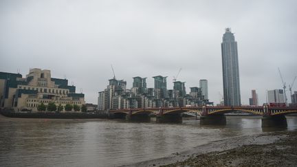 Le siège des services secrets britanniques, le MI6, à Londres (Royaume-Uni), le 23 août 2017.