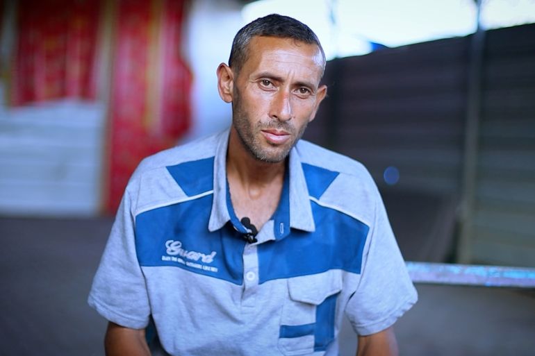 Ahmed Mohammed Yassin, ancien menuisier, lutte pour nourrir sa famille