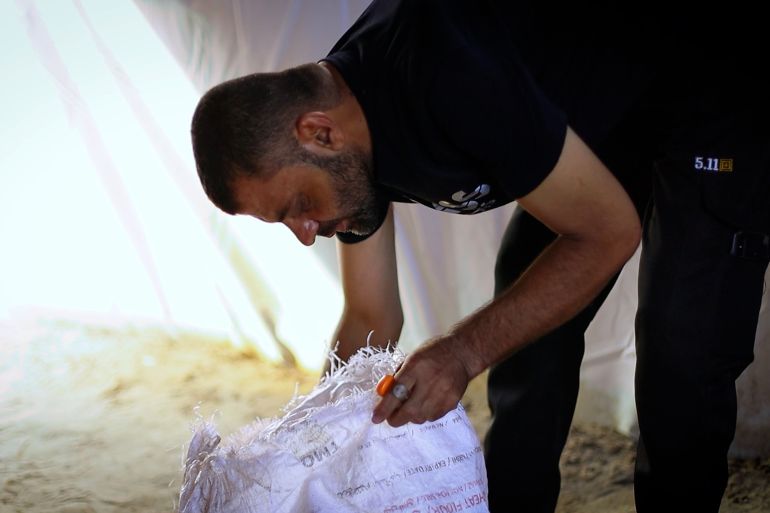 Maher Al-Dazza blessé, a saigné plusieurs heures avant d’être secouru