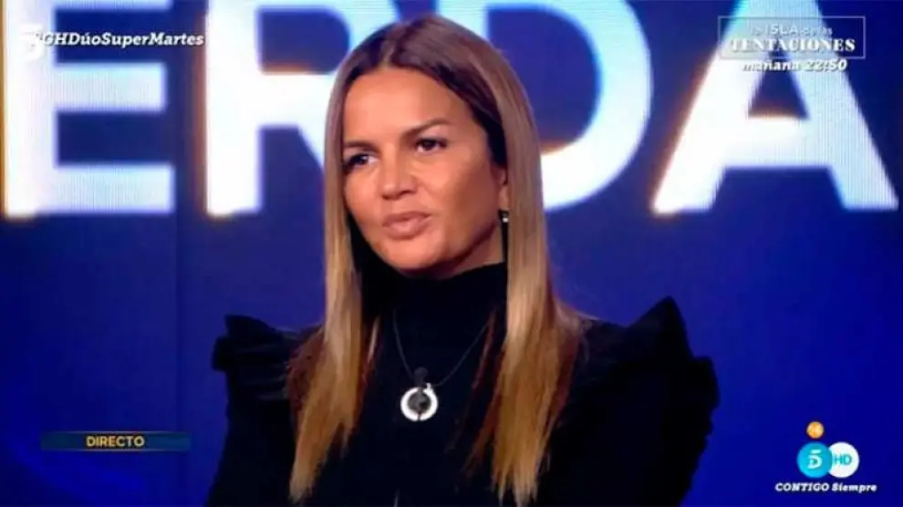 Marta López lors de son mariage