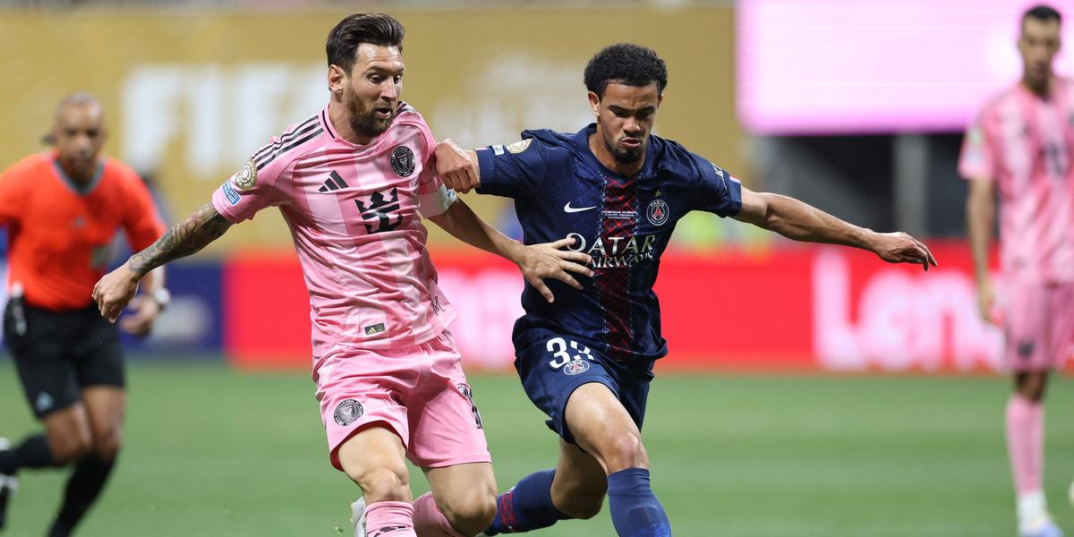 Match de football entre le PSG et Inter Miami