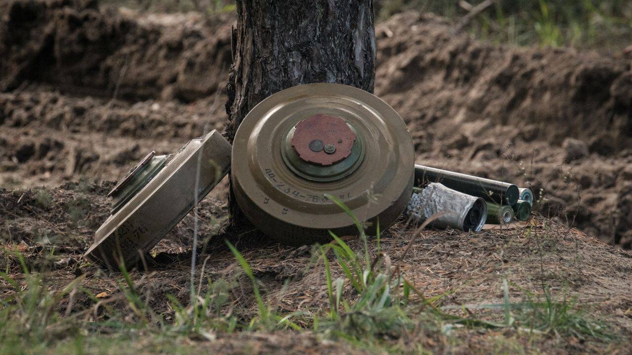 Illustration des mines antipersonnel en Ukraine