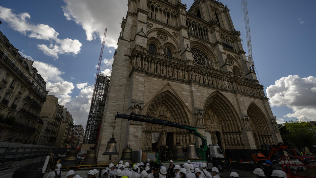 Les visites des tours de la cathédrale Notre-Dame de Paris, dévastées par un incendie en 2019, reprendront le 20 septembre