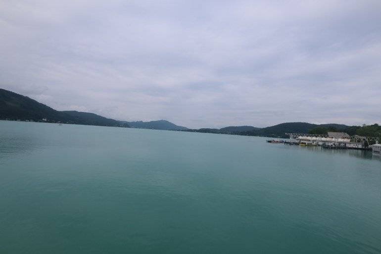 Lac Wörthersee en Carinthie, sud de l’Autriche