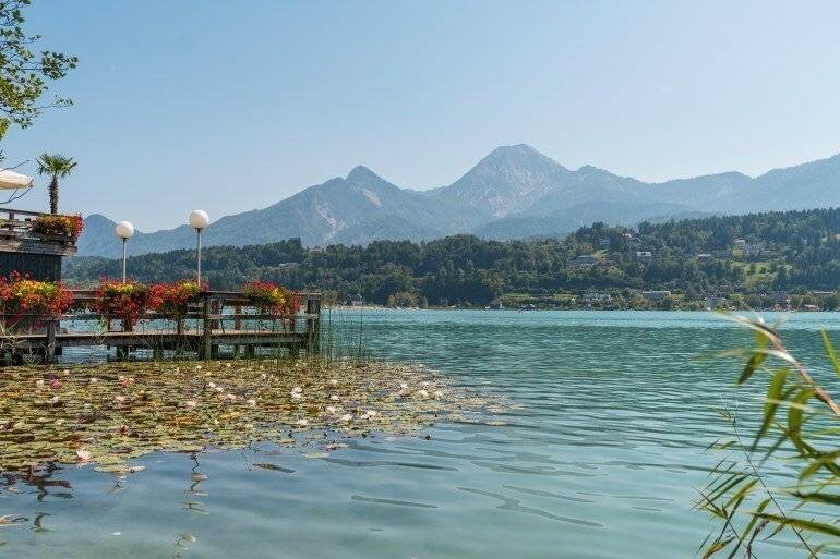 Activités aquatiques sur le Faaker See, Carinthie