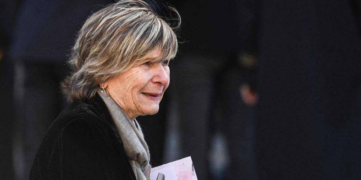 Mimi Marchand lors de l'audience judiciaire