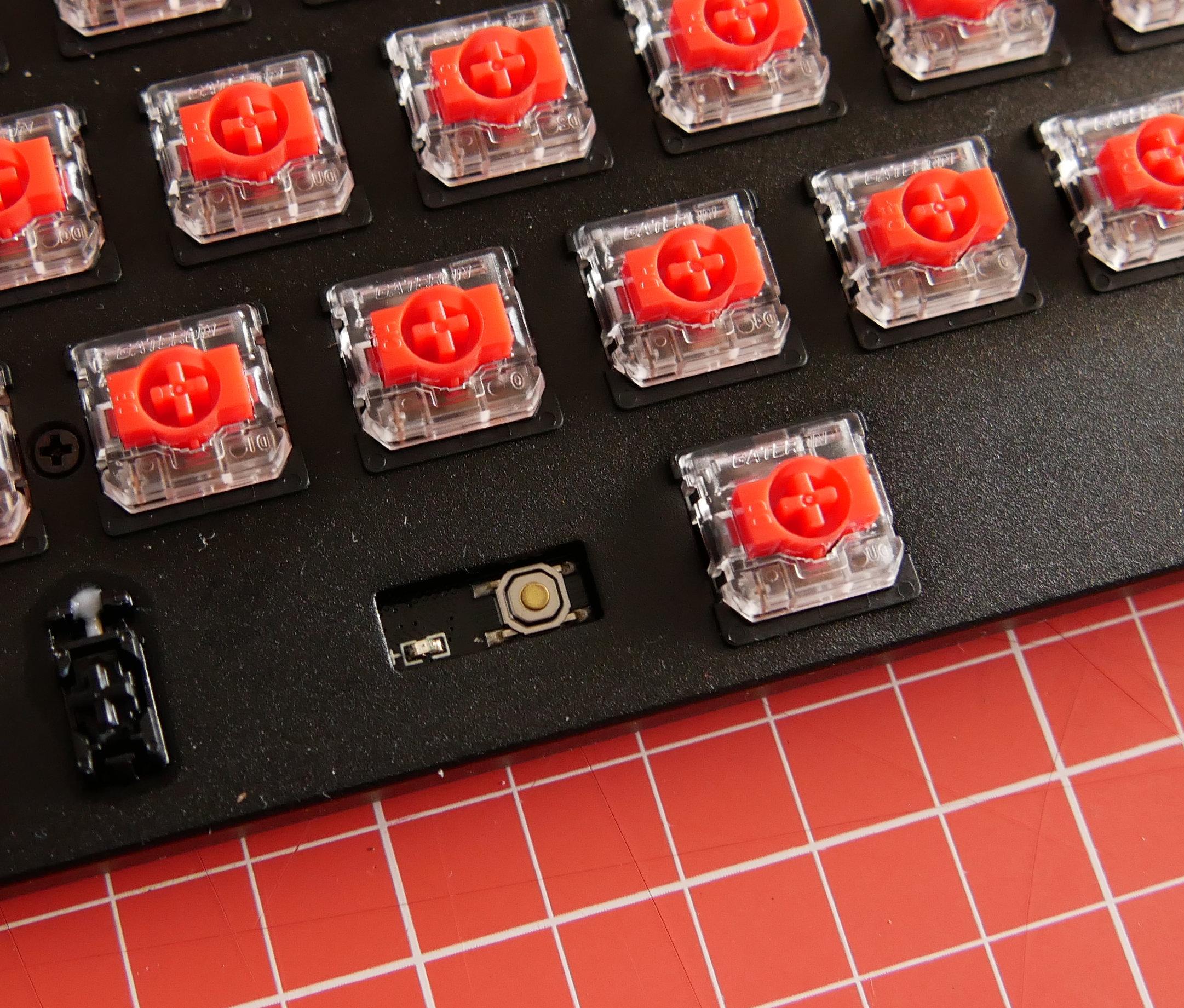 Bouton de réinitialisation du clavier Keychron K3 Pro