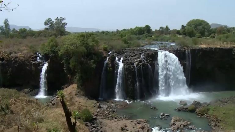 Chutes du Nil Bleu dans la région Amhara