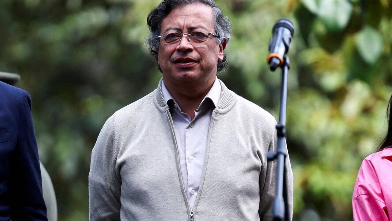 Le président colombien Gustavo Petro le 25 juin 2025 à Bogota.