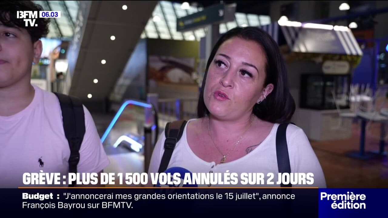 Grève des contrôleurs aériens à Nice, vols annulés