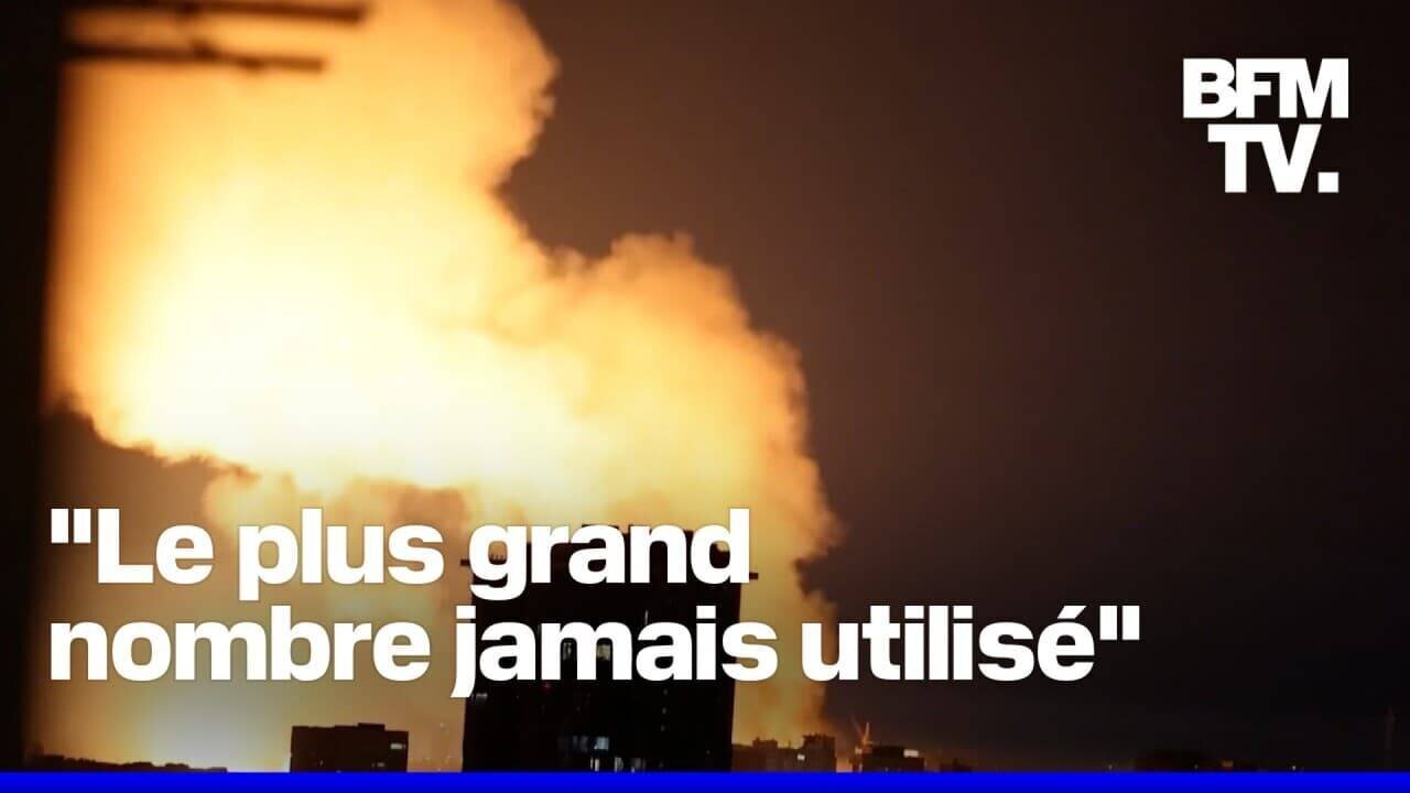 Attaque massive de drones russes sur Kiev