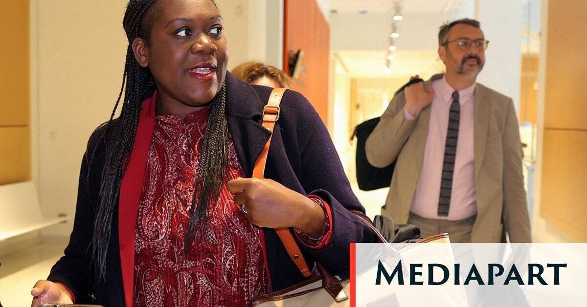 Laetitia Avia lors de son procès pour harcèlement moral