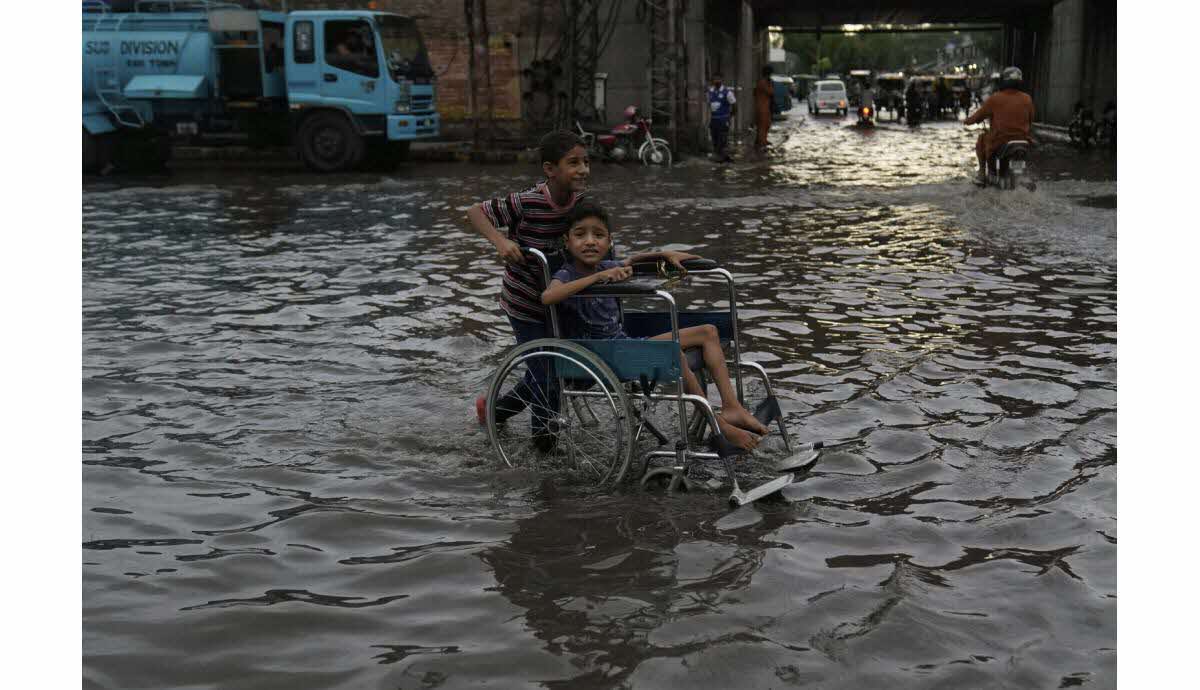 Inondations en Inde suite à la mousson