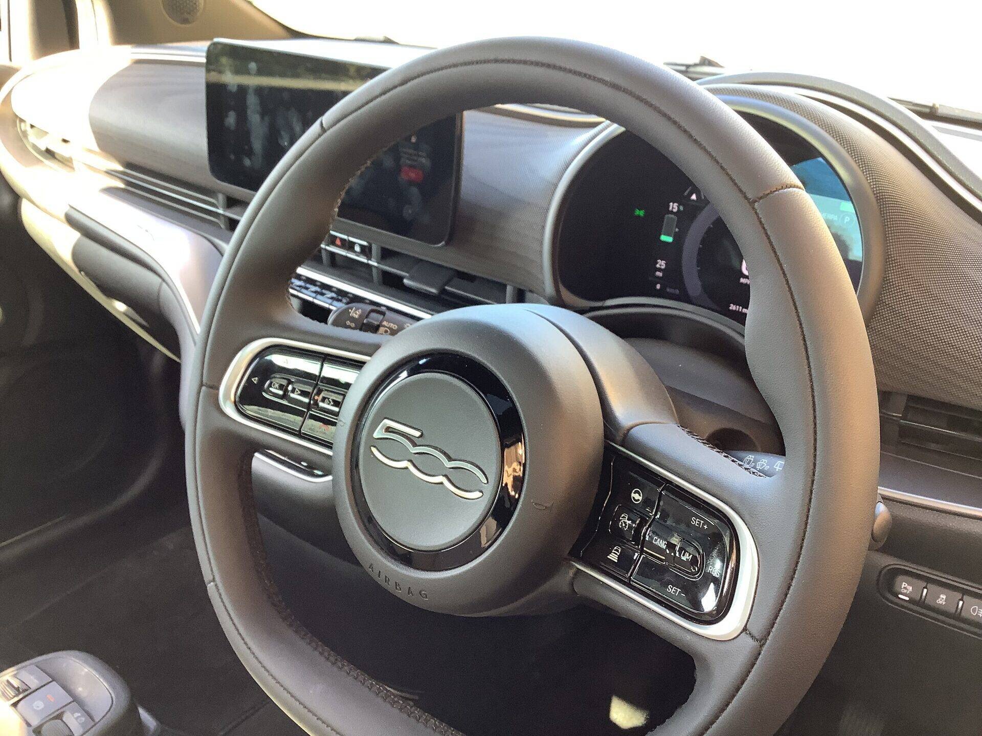 Eight-and-a-half miles: The Fiat’s pedestrian warning is a melodic sample from Federico Fellini’s ‘Amacord’