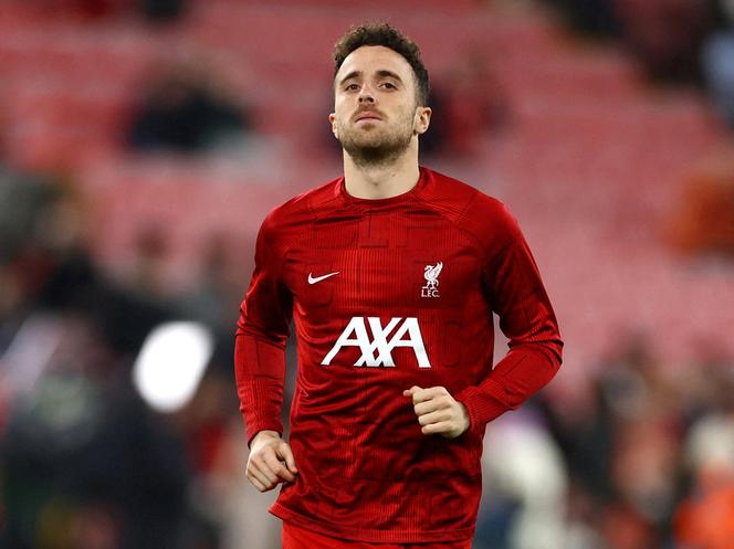 Diogo Jota, au stade d’Anfield, à Liverpool, le 26 octobre 2023.