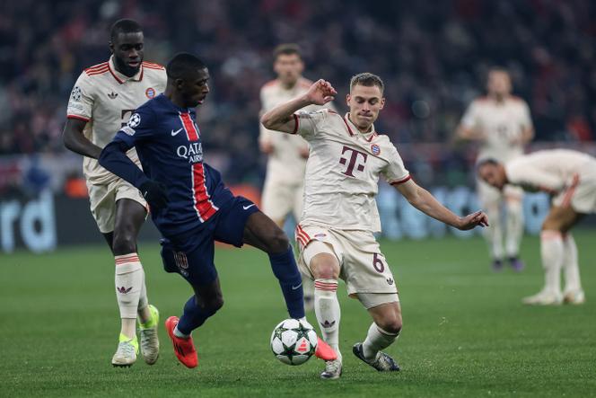 L’attaquant du Paris Saint-Germain Ousmane Dembélé lors du match de Ligue des champions contre le Bayern Munich, à Munich (Allemagne), le 26 novembre 2024.