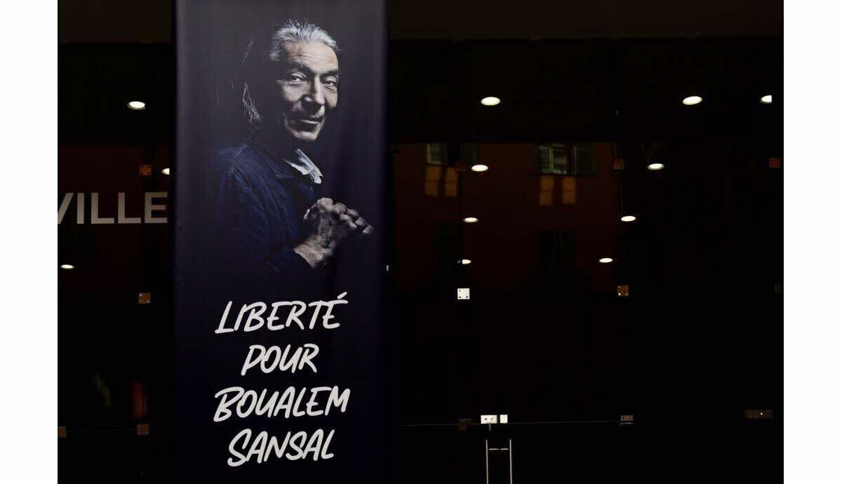 Boualem Sansal lors d'une de ses apparitions publiques