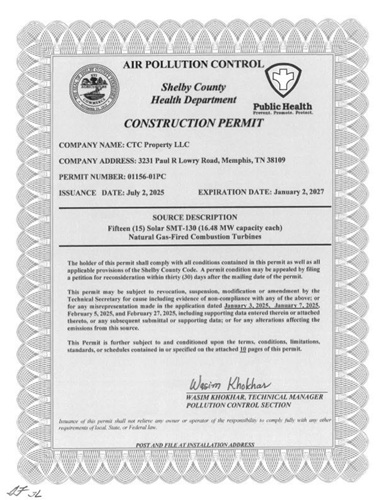 Tests de qualité de l'air