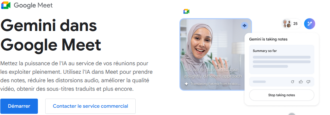 Outils d'IA pour les réunions